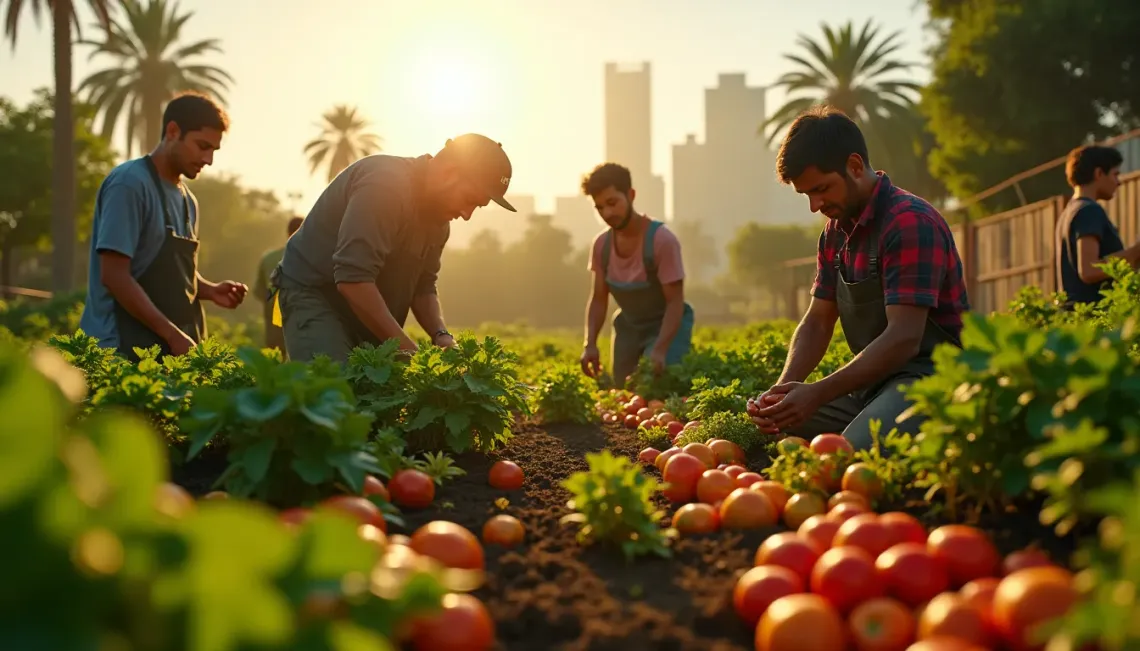 Urban Farming in Casablanca: Growing Food and Community in the City