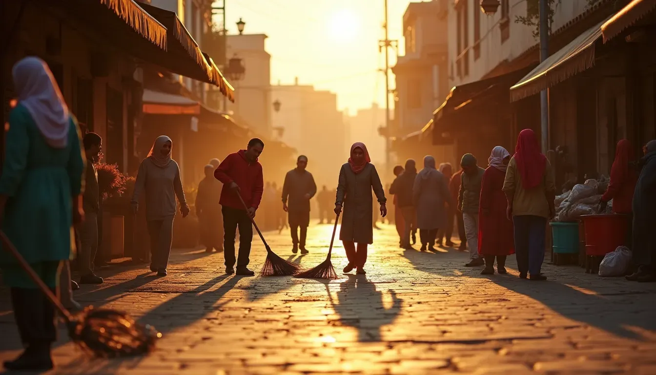 Cleaning Solutions for a Brighter, Healthier Morocco: Community Initiatives